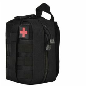 Tactical First Aid Pouch (Color: Black)