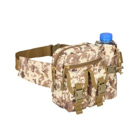 Men’s Adjustable Denim Camouflage Waist Bag (Color: Desert Camouflage)