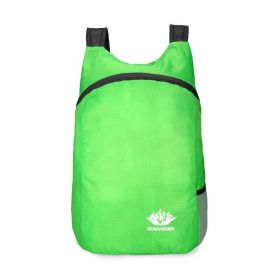 20L Unisex Lightweight Outdoor Backpack (Color: Green)