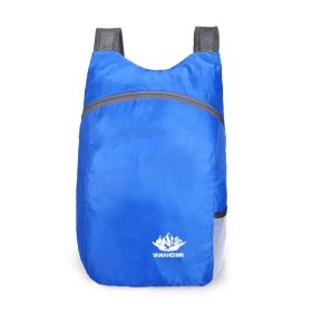 20L Unisex Lightweight Outdoor Backpack (Color: Blue Color)