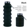 500ml Outdoor Retractable Water Bottle