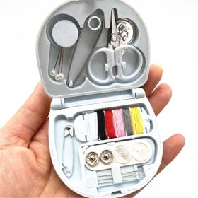 Mini Portable Sewing Kit (Color: Blue)