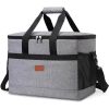 32L Soft Cooler Bag with Hard Liner - Insulated Picnic Lunch Bag
