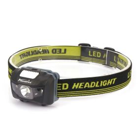 Alonefire HP30 Lightweight LED Headlamp (Items: White, Color: Black)
