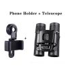 500x500x25 / 300x25 Professional Folding Small Compact Lightweight Binoculars – Long Range Zoom Telescope with Storage Bag