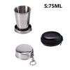 Stainless Steel Folding Cup - Portable Ultralight Collapsible Travel Cup
