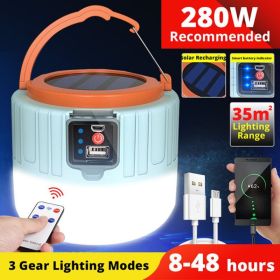 Solar Camp Lamp (Color: Blue)