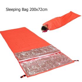 Outdoor Life Bivy Emergency Sleeping Bag (Ships From: China, Color: D)