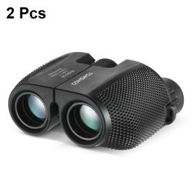 10x25 BAK4 Prism Binoculars (Ships From: China, Color: Type 1 2 Pcs)