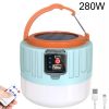 LED Solar Camping Light – USB Rechargeable Outdoor Tent Bulb Lantern
