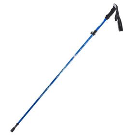 Folding Outdoor Trekking Walking Sticks (Type: Walking Sticks, Color: Blue)