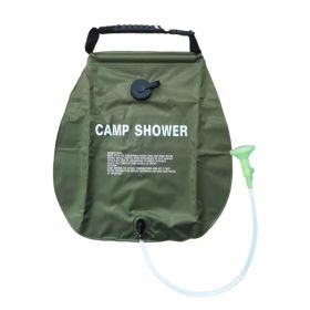 Outdoor Portable Camping Shower Water Bag (Type: Camping Shower, Color: Green)