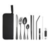 Portable Picnic Knife & Fork Tool Set – Outdoor Camping Cutlery with Storage Bag