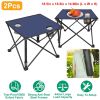 Foldable Camping Table – Portable Lightweight Picnic Table with Cup Holders (1 or 2 Pack Options)