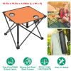 Foldable Camping Table – Portable Lightweight Picnic Table with Cup Holders (1 or 2 Pack Options)