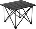 Ultralight Aluminum Camping Table – Compact Folding Outdoor Table (Reinforced Frame)