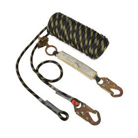 Outdoor Vertical Lifeline Assembly – Fall Protection Rope (Rope Length: 50 feet, Color: As pic show)