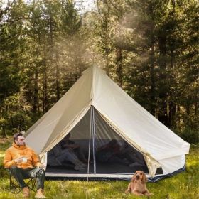 Large Camping Tent for 10 People (Color: As Picture)