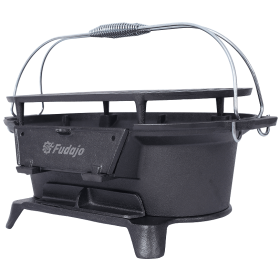 Small Charcoal Grill - Cast Iron Grill (76292981: 76292981)