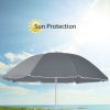 Portable Folding Double Chair With Umbrella