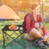 Foldable Camping Table – Portable Lightweight Picnic Table with Cup Holders (1 or 2 Pack Options)