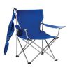Foldable Beach Chair with 360° Adjustable Umbrella and Carry Bag