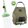 20L Outdoor Bathing Bag - Solar Heating Shower Bag for Hiking and Camping