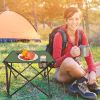 Foldable Camping Table – Portable Lightweight Picnic Table with Cup Holders (1 or 2 Pack Options)