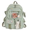 Women’s Multi-Pocket Waterproof Travel & School Backpack
