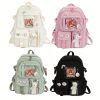Women’s Multi-Pocket Waterproof Travel & School Backpack