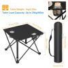 Foldable Camping Table – Portable Lightweight Picnic Table with Cup Holders (1 or 2 Pack Options)