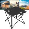 Foldable Camping Table – Portable Lightweight Picnic Table with Cup Holders (1 or 2 Pack Options)