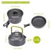 Camping Pot and Pan Set for 2-3 People