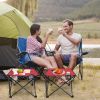 Foldable Camping Table – Portable Lightweight Picnic Table with Cup Holders (1 or 2 Pack Options)