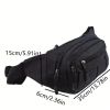 Large-Capacity Sports Waist and Shoulder Bag