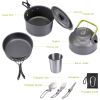 Camping Pot and Pan Set for 2-3 People