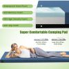 Foldable Camping Mattress with High-Density Foam Cushion and Anti-Slip Bottom