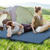 Foldable Camping Mattress with High-Density Foam Cushion and Anti-Slip Bottom