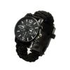 Outdoor Multi-Function Camping Survival Watch Bracelet with LED Light