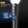 Portable LED Rechargeable Flashlight for Night Walking