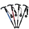 Four-Section Curved Handle Trekking Pole