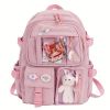 Women’s Multi-Pocket Waterproof Travel & School Backpack