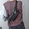 Unisex Multifunctional Canvas Waist Bag