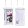 2 pcs Oversized Waterproof Mobile Phone Pouches – Touchscreen Dry Bags for Outdoor & Underwater Use