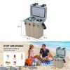 21 QT Portable Hard Cooler – Ultra-Light Ice Chest for Indoor & Outdoor Use