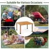 Folding Outdoor Camping Table with Carrying Bag