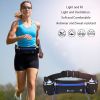 Adjustable Running Belt Fanny Pack with Dual Water Bottle Holders