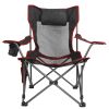 Foldable Camping Chair - 330LBS Load Heavy Duty Steel Chair