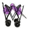 480Lbs Collapsible Wagon with Canopy