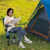 360° Swivel Foldable Camping Chair